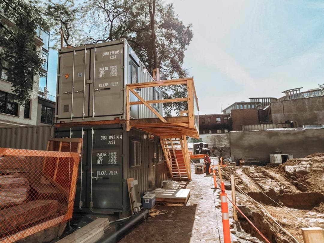 20&rsquo; Office CUBE &ndash; Wood Finished - Container Services Pty Ltd