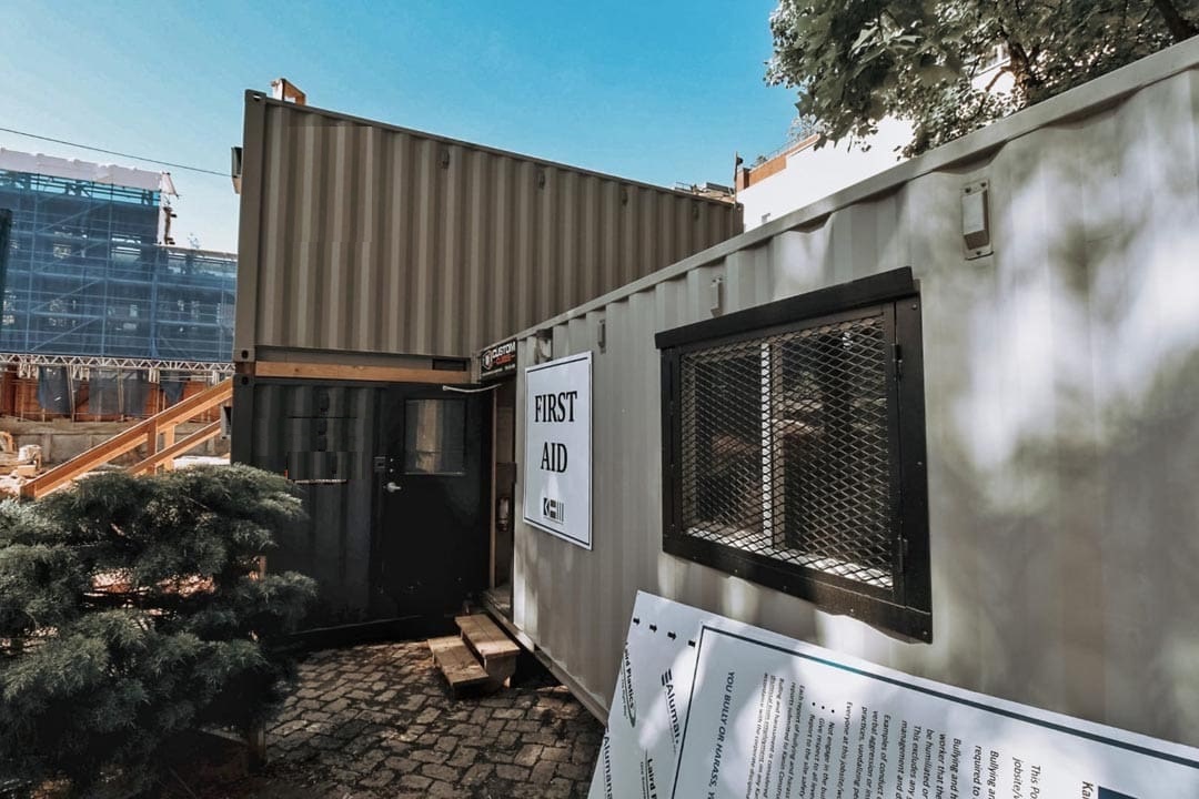 20&rsquo; Office CUBE &ndash; Wood Finished - Container Services Pty Ltd