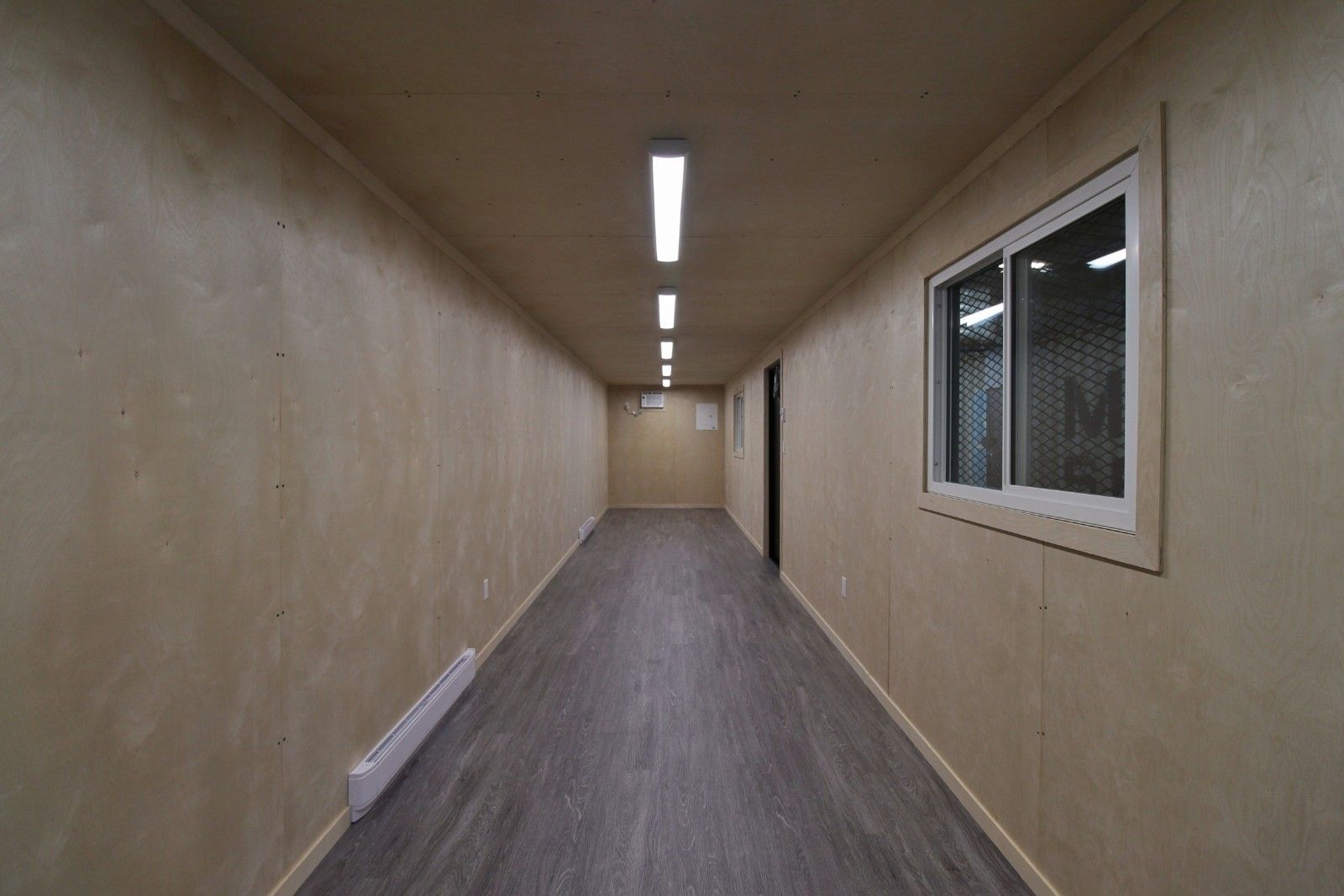 40&rsquo; Office CUBE &ndash; Wood Finished - Container Services Pty Ltd