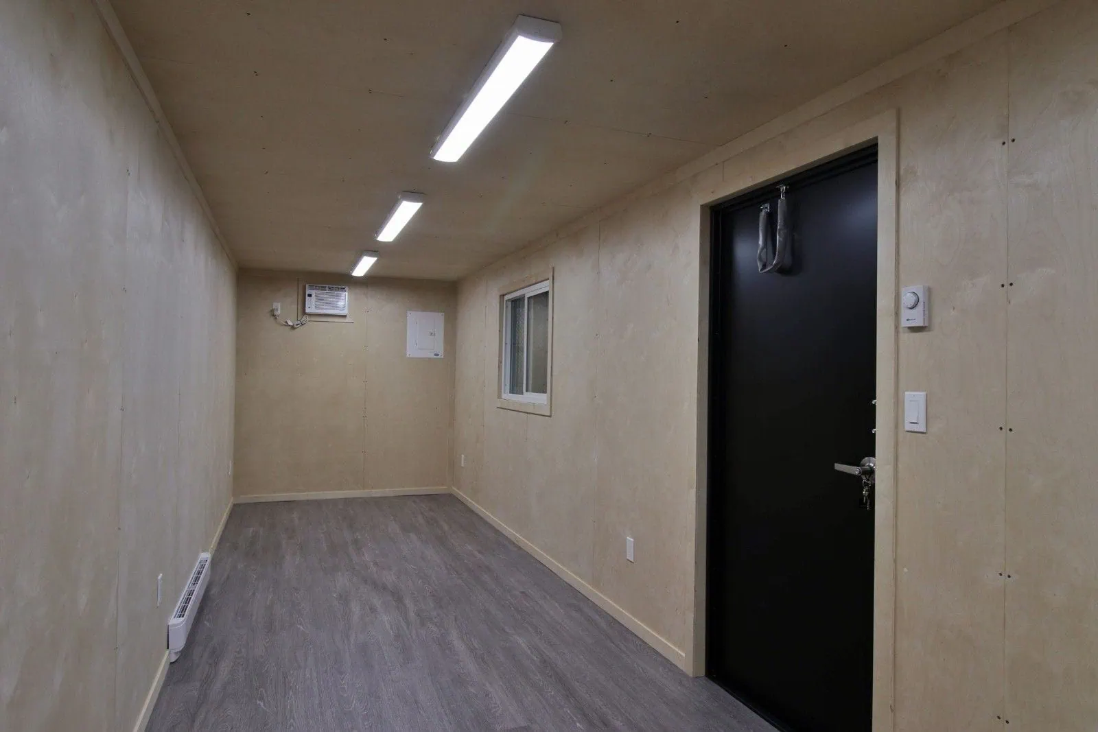 40&rsquo; Office CUBE &ndash; Wood Finished - Container Services Pty Ltd