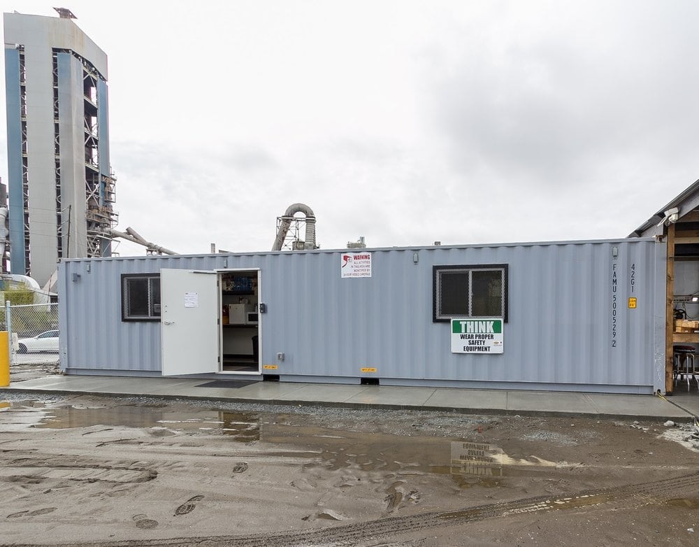 40&rsquo;HC Office CUBE &ndash; Vinyl Drywall Finished - Container Services Pty Ltd