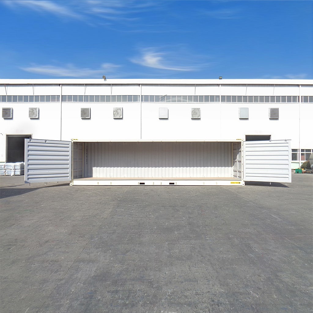 40&rsquo;HC New (1-trip) &ldquo;Openside&rdquo; Shipping Container - Container Services Pty Ltd