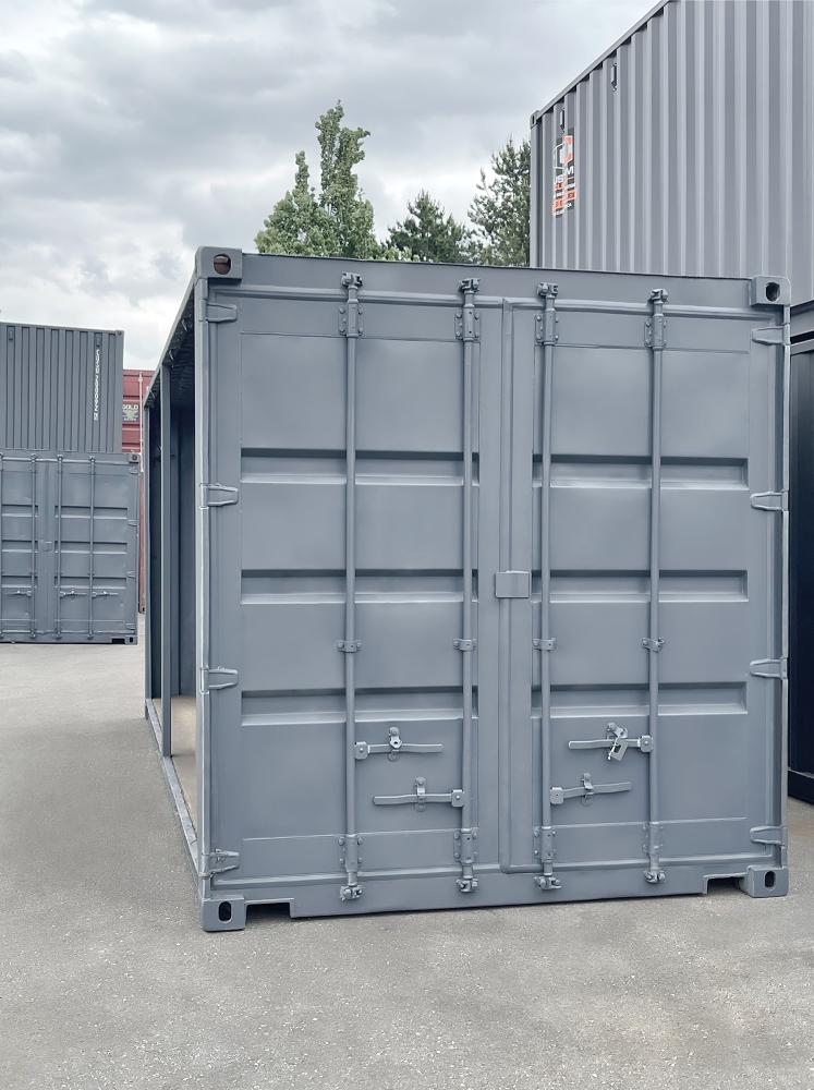 20&rsquo; Used &ldquo;Open Face&rdquo; Shipping Container - Container Services Pty Ltd