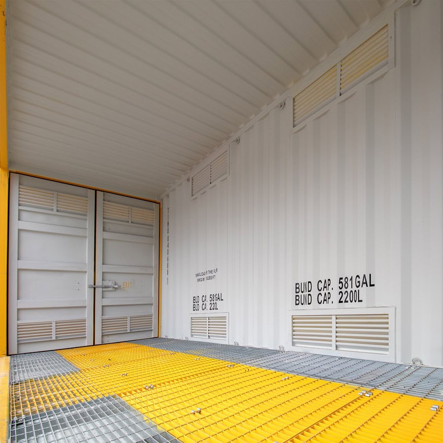 20&rsquo;HC Openside Containment Cube - Container Services Pty Ltd
