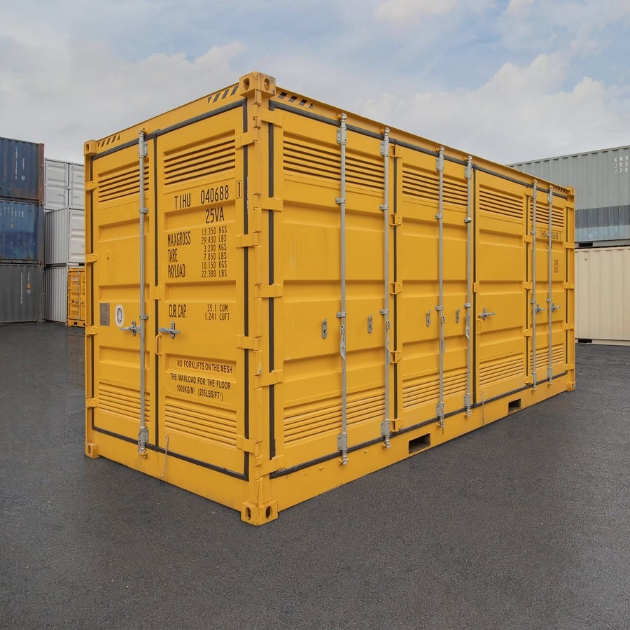 20&rsquo;HC Openside Containment Cube - Container Services Pty Ltd