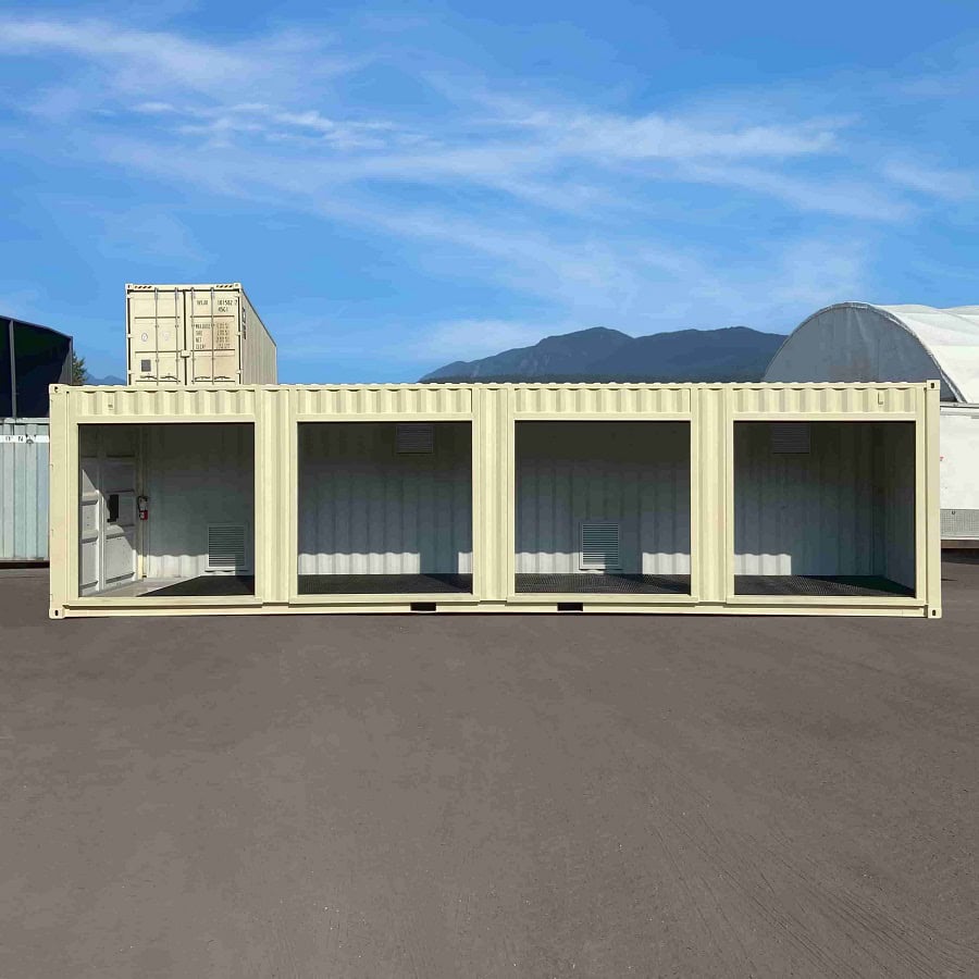 40&rsquo;HC &ldquo;CONTAINMENT CUBE&rdquo; with 4 x Roll Up Doors - Container Services Pty Ltd