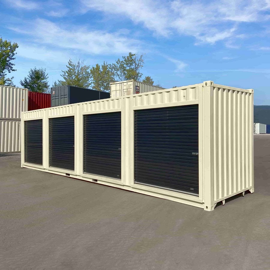 40&rsquo;HC &ldquo;CONTAINMENT CUBE&rdquo; with 4 x Roll Up Doors - Container Services Pty Ltd