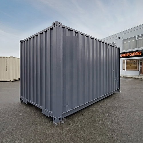 15&prime; &ldquo;Cut Down&rdquo; Used Container + Rollup - Container Services Pty Ltd