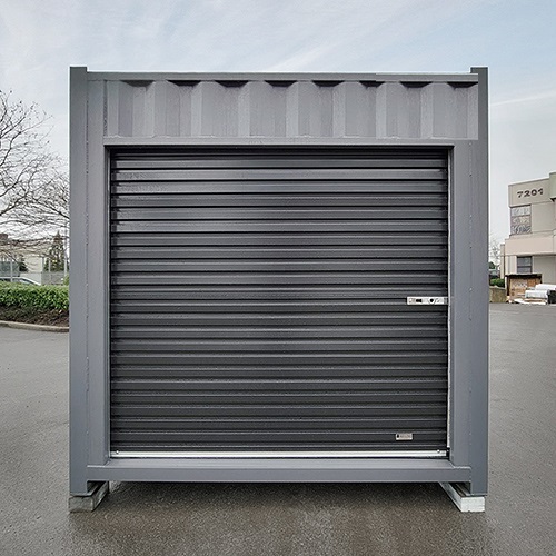 15&prime; &ldquo;Cut Down&rdquo; Used Container + Rollup - Container Services Pty Ltd