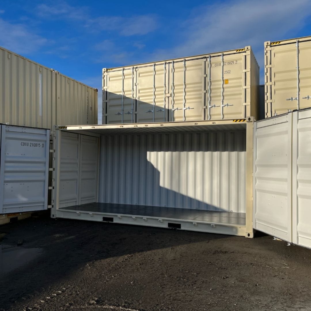 20&rsquo;HC New &ldquo;Openside&rdquo; Shipping Container - Container Services Pty Ltd