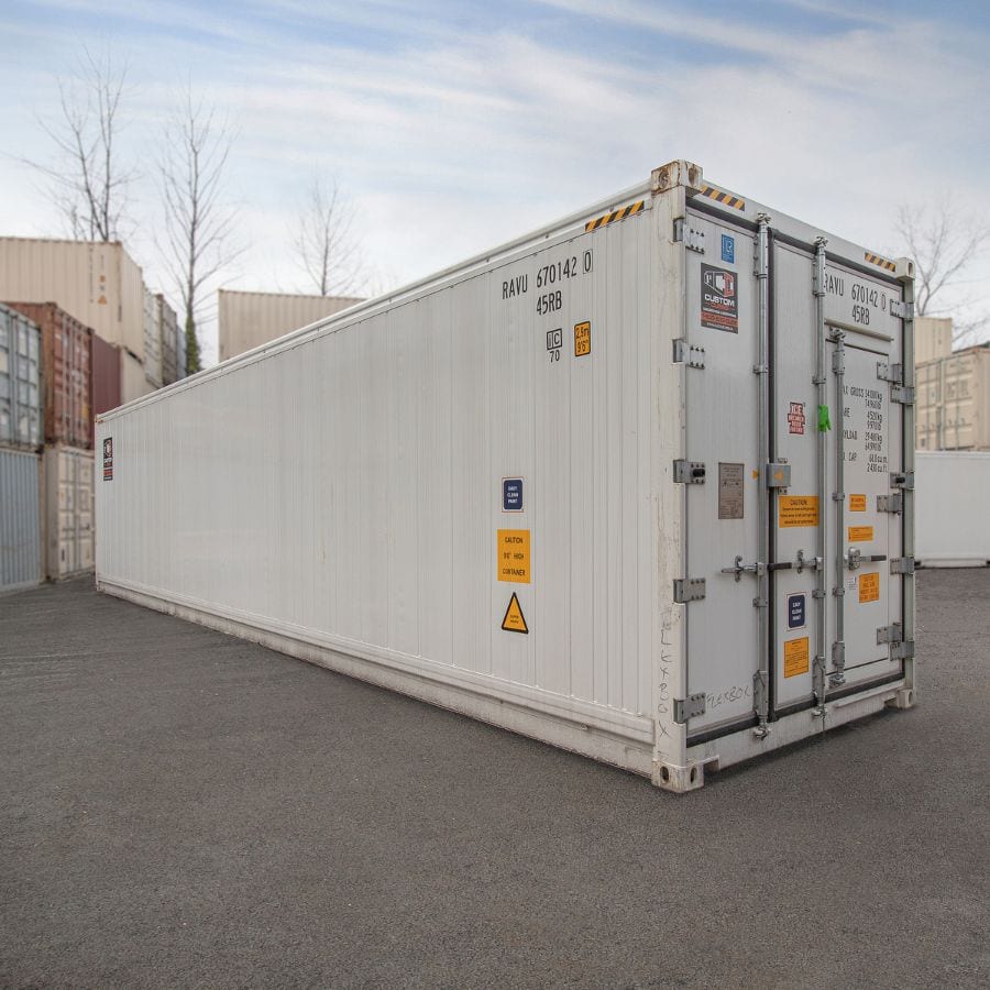 40&rsquo;HC New (1-trip) Refrigerated Container (Working Reefer) - Container Services Pty Ltd