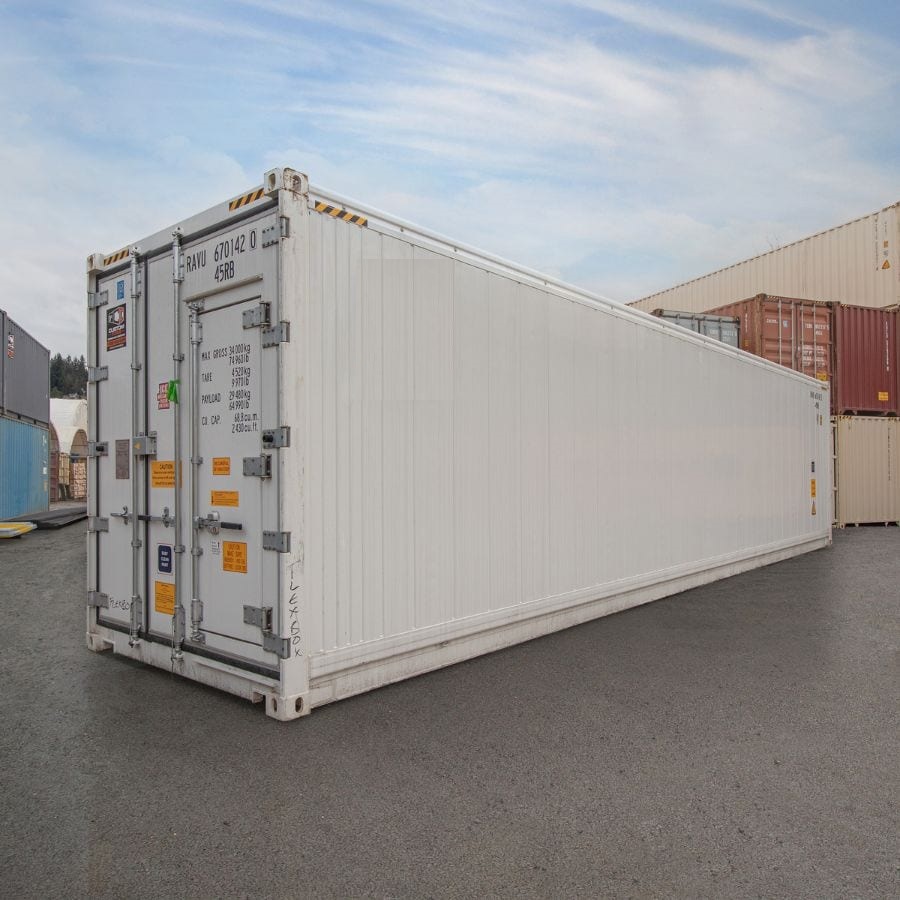 40&rsquo;HC New (1-trip) Refrigerated Container (Working Reefer) - Container Services Pty Ltd