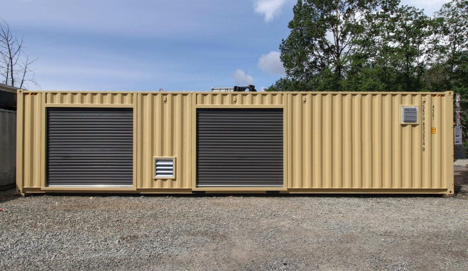 40&prime; Compressor Room - Container Services Pty Ltd