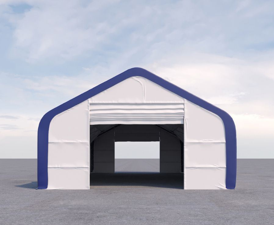 Dual Truss Storage Shelter (30&prime; x 60&prime; x 20&prime;) - Container Services Pty Ltd