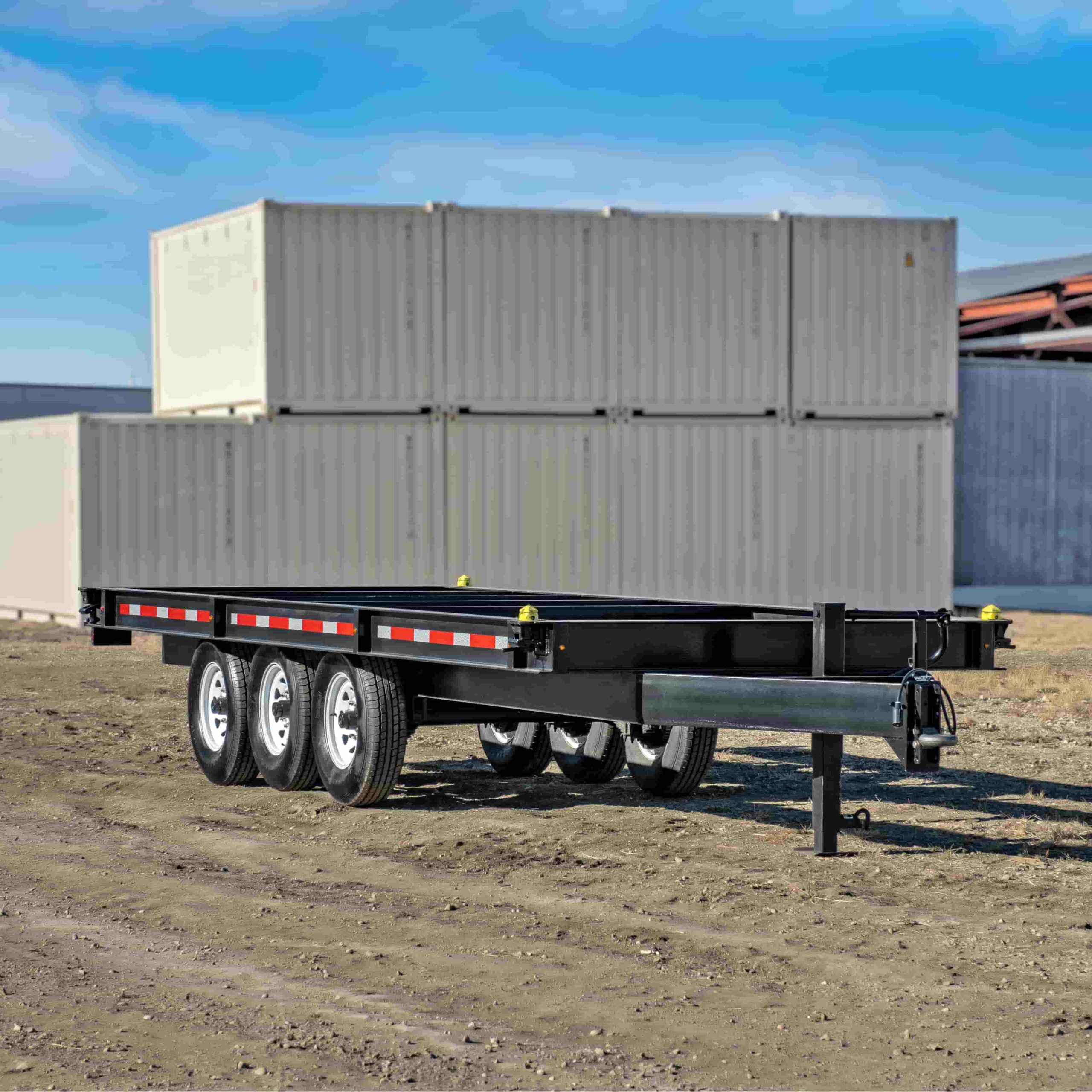 20&rsquo; Bumper Pull Container Chassis - Container Services Pty Ltd