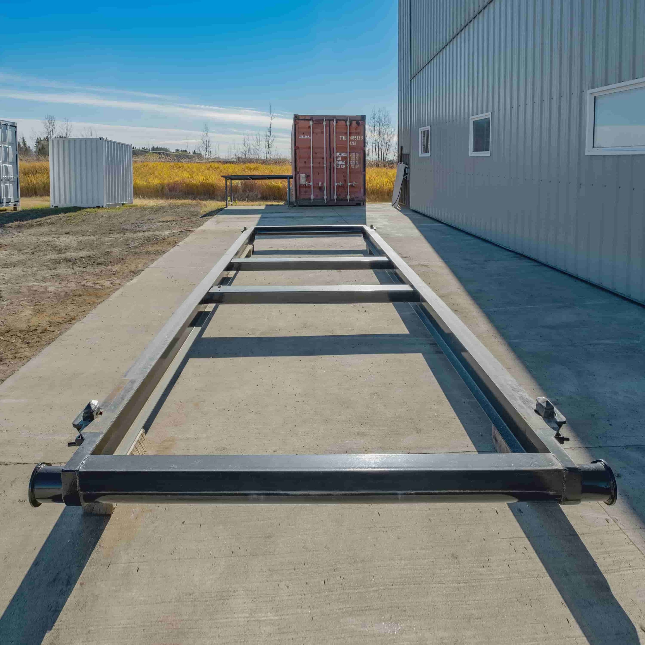 20&rsquo; Skid w/ Twist locks &ldquo;Non Grated&rdquo; - Container Services Pty Ltd