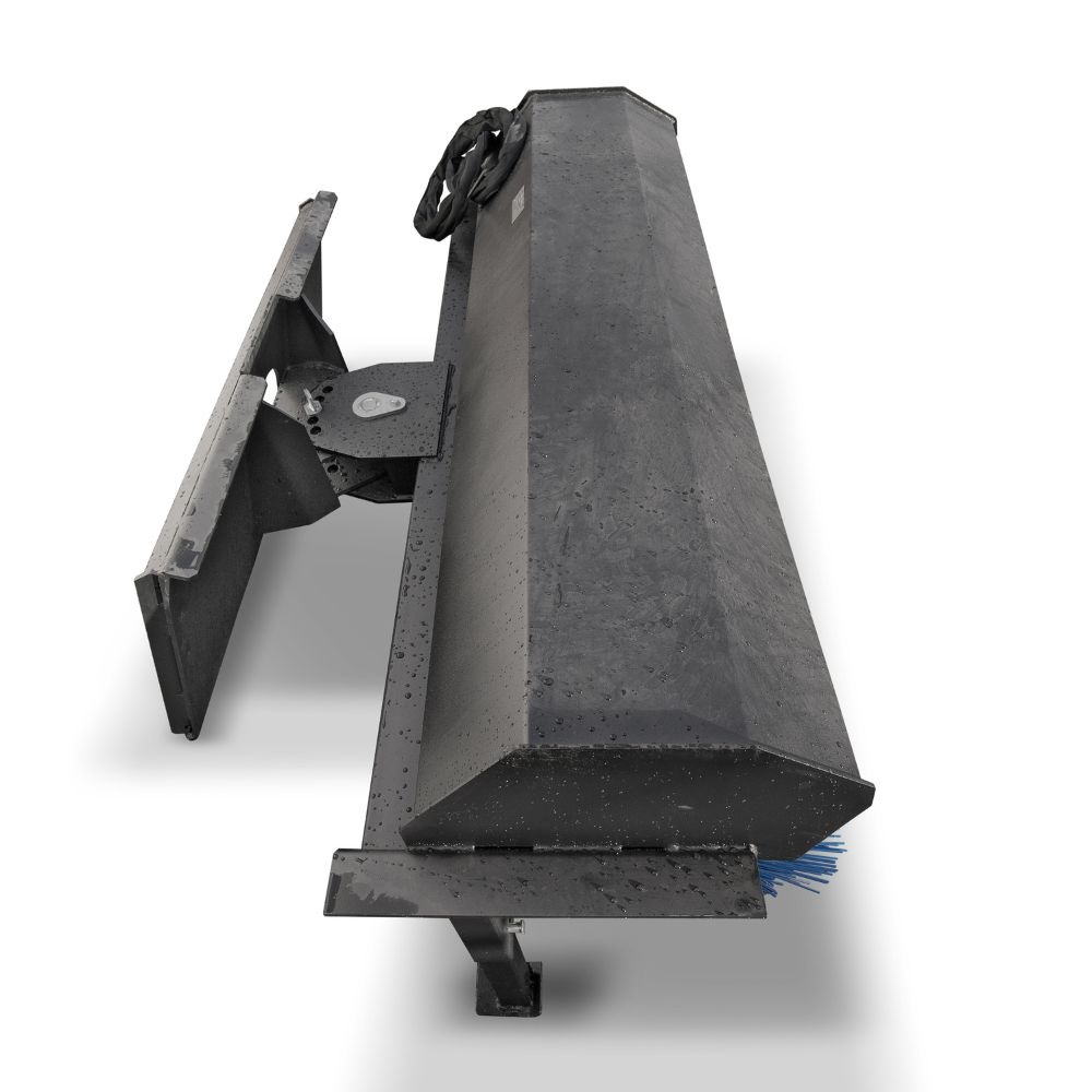 M&B | 72&Prime; Skid Steer Angle Broom - Container Services Pty Ltd