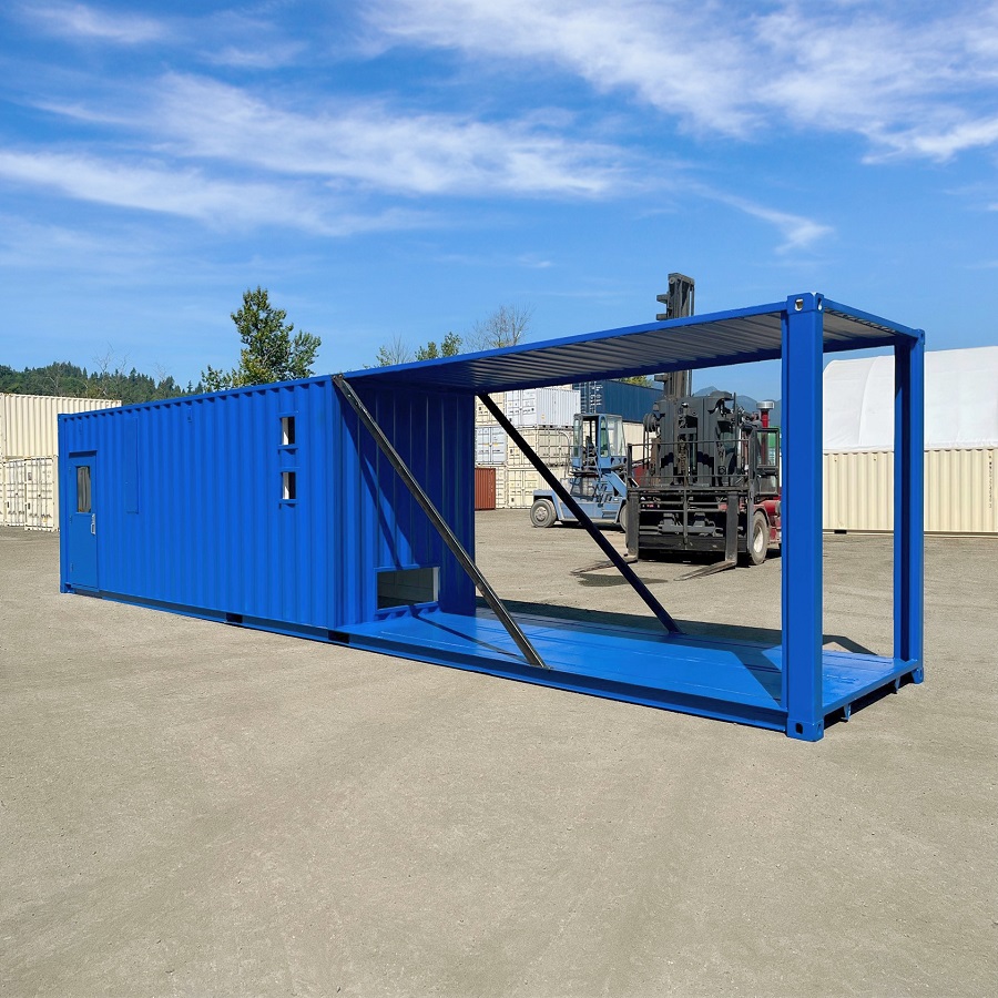 40&rsquo; Custom Equipment Enclosure - Container Services Pty Ltd