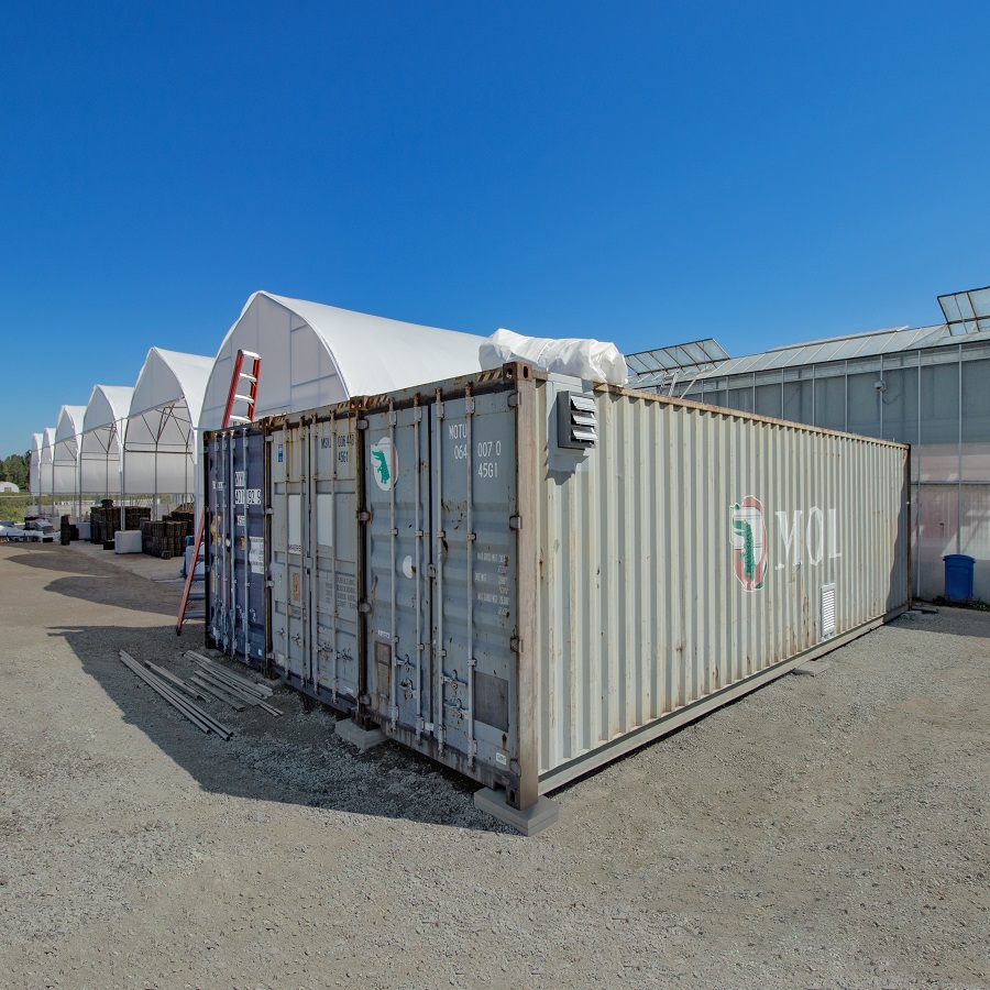 Custom Storage & Processing units for an Organics Company - Container Services Pty Ltd