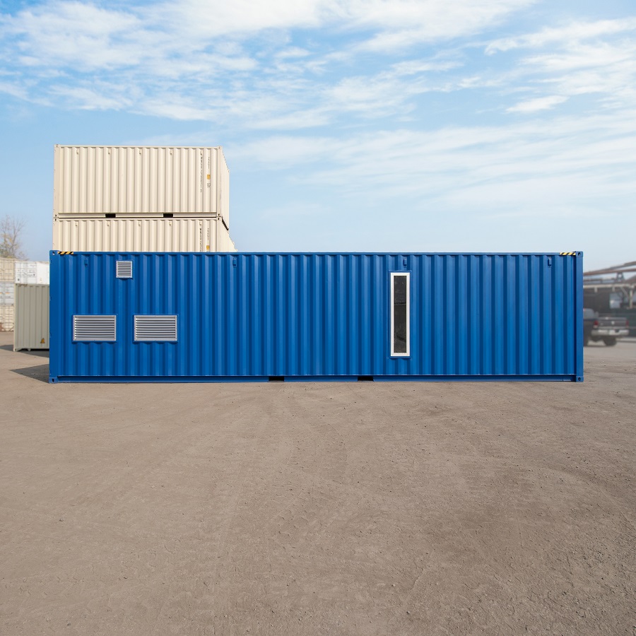40&rsquo; Custom Equipment Housing Unit - Container Services Pty Ltd
