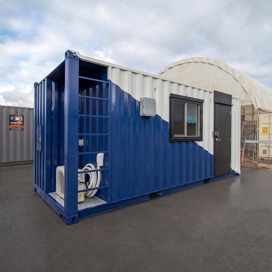 20&prime; Marine Cable/ Wire Works Enclosure - Container Services Pty Ltd