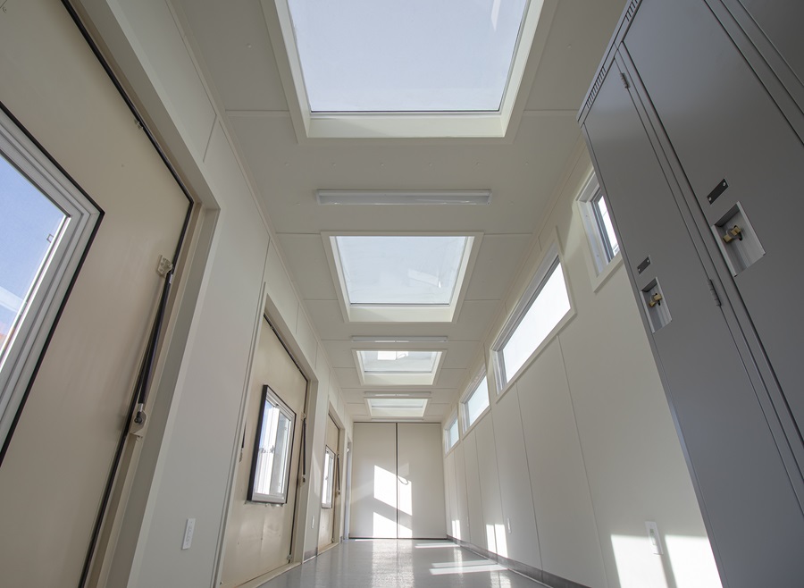 40&rsquo; Art Studio w/Flip up Doors - Container Services Pty Ltd